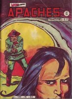 Scan d'une couverture Apaches dessine par Vladimiro Missaglia